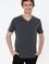 Erkek Antrasit Basic Tişört