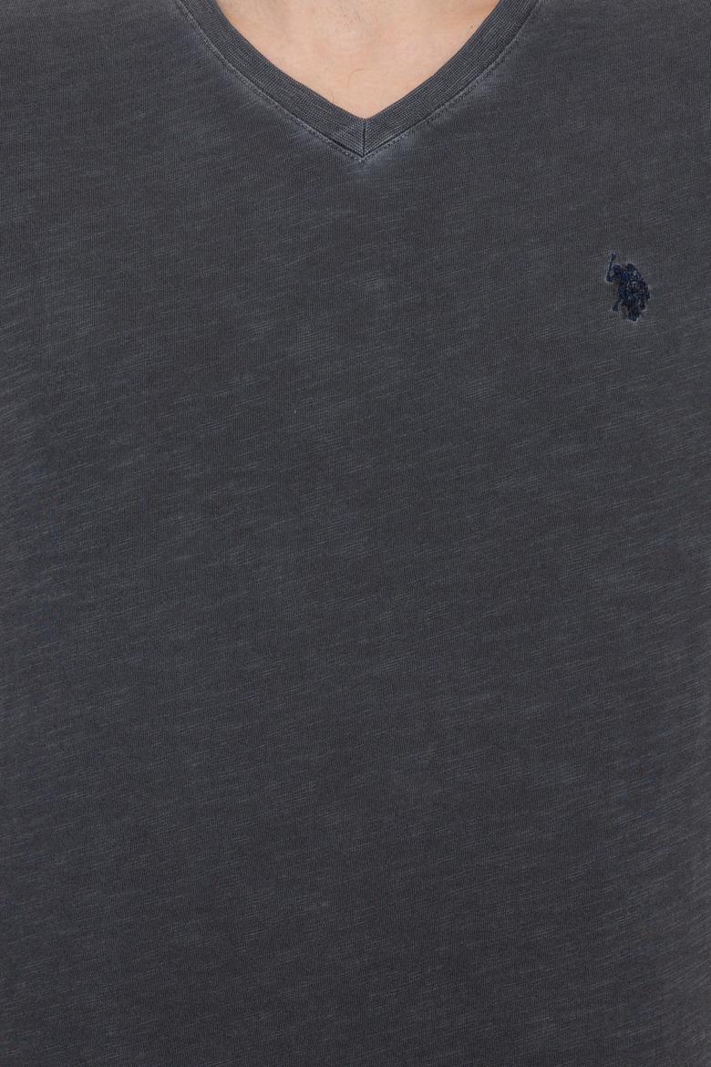 Erkek Antrasit Basic Tişört - 50246848079