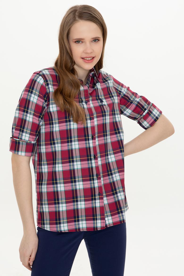 Kadın Lacivert Uzun Kollu Gömlek - 50248002010