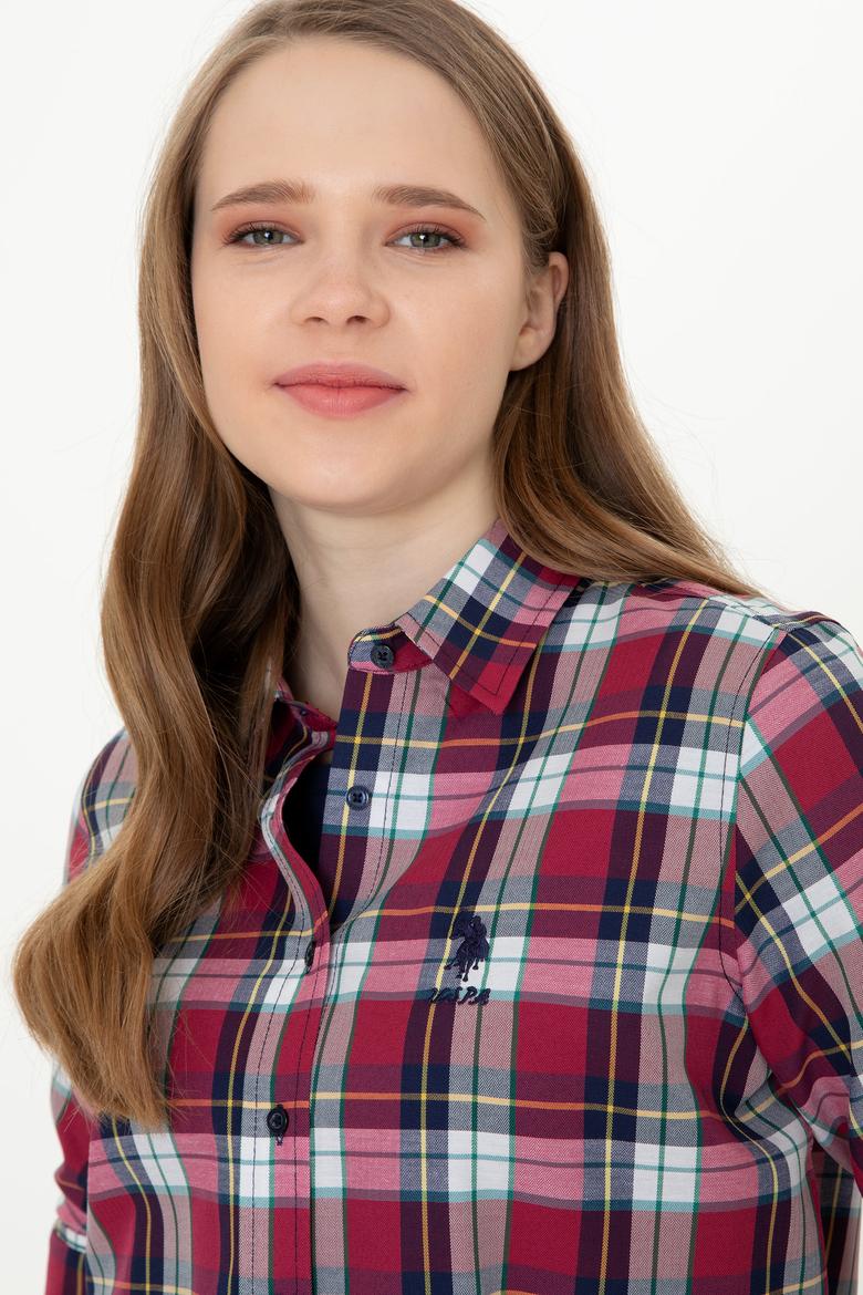 Kadın Lacivert Uzun Kollu Gömlek - 50248002010