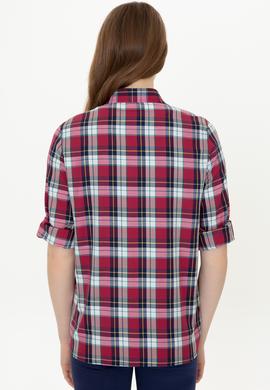 Kadın Lacivert Uzun Kollu Gömlek - 50248002010