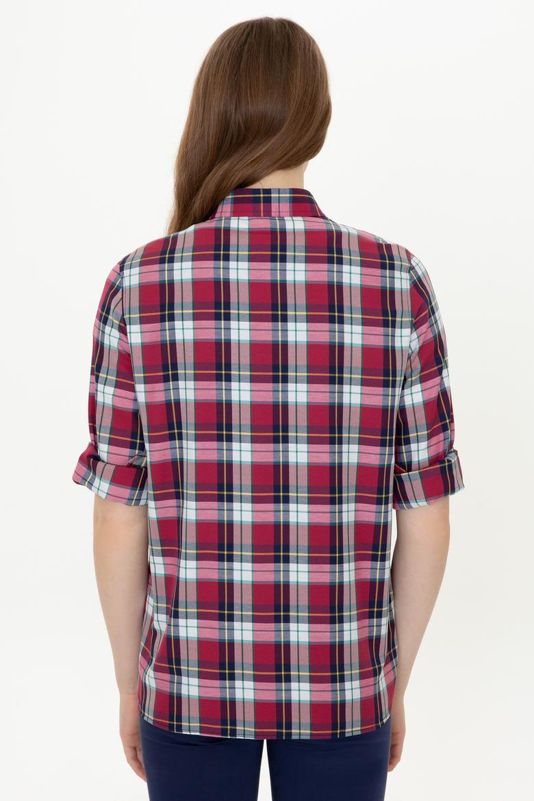 Kadın Lacivert Uzun Kollu Gömlek - 50248002010