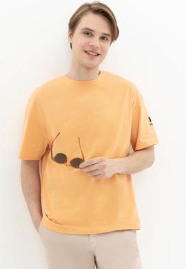 Erkek Turuncu Tişört - 50252132059