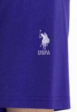 Erkek Mavi Oversize Bisiklet Yaka Tişört - 50252132099