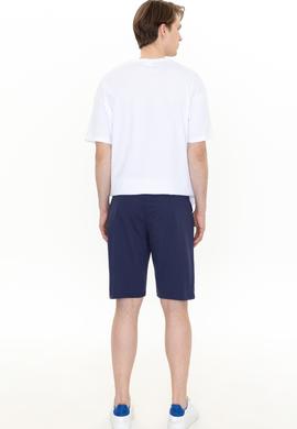 Erkek Lacivert Örme Şort - 50251757004