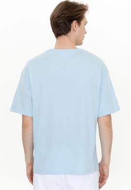 Erkek Açık Mavi Tişört - 50252132009
