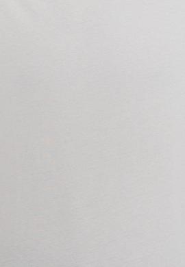 Erkek Gri Oversize Bisiklet Yaka Tişört - 50252132069