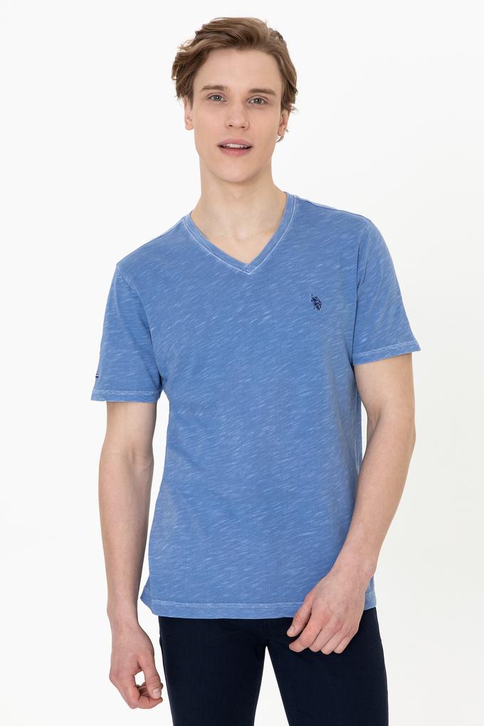 Erkek Saks Basic Tişört