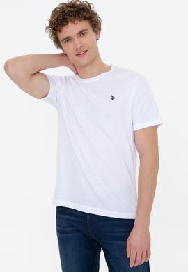Erkek Beyaz Basic Tişört - 50249144001