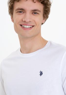 Erkek Beyaz Basic Tişört - 50249144001