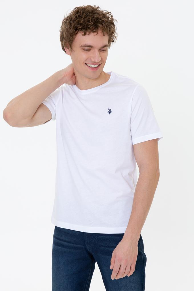 Erkek Beyaz Basic Tişört
