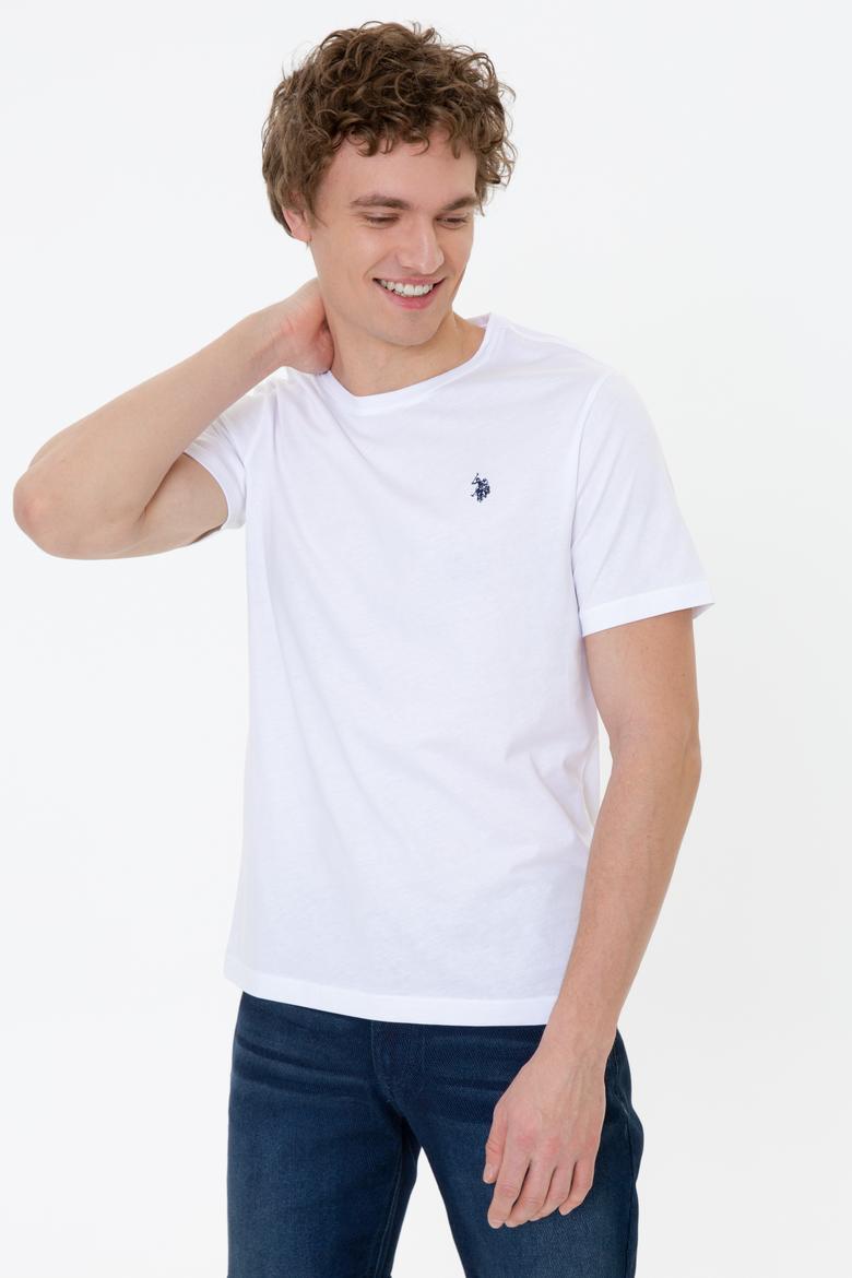 Erkek Beyaz Basic Tişört