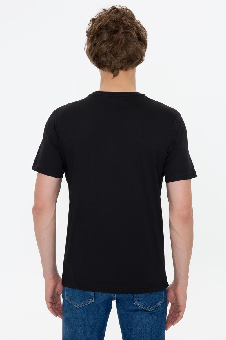 Erkek Siyah Basic Tişört - 50249144027