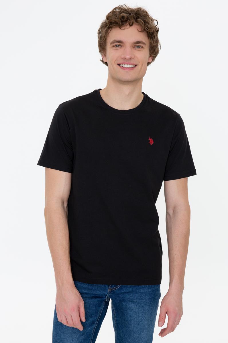 Erkek Siyah Basic Tişört