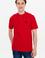 Erkek Kırmızı Hakim Yaka T-Shirt