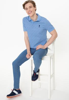 Erkek Saks Tişört - 50248938013