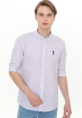 Erkek Kırmızı Uzun Kollu Gömlek - 50251828037