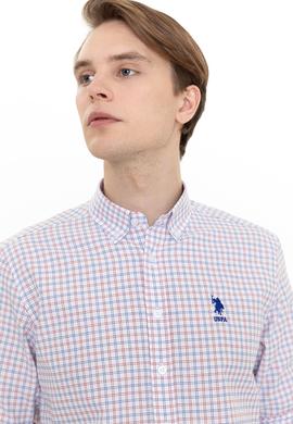 Erkek Kırmızı Uzun Kollu Gömlek - 50251828037