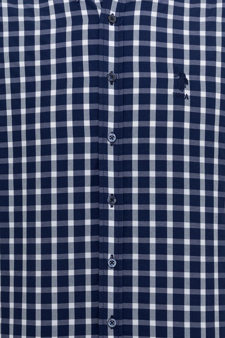 Erkek Lacivert Uzun Kollu Gömlek - 50247744009