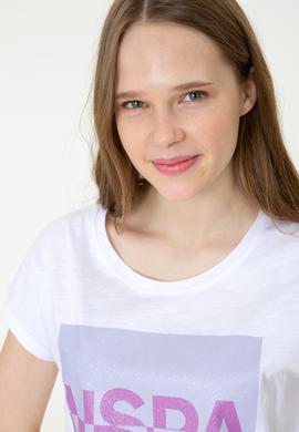 Kadın Beyaz Tişört - 50248091005