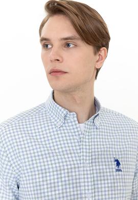 Erkek Yeşil Uzun Kollu Gömlek - 50251828007