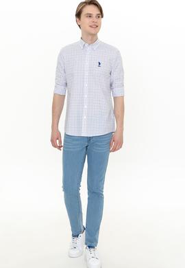 Erkek Bej Uzun Kollu Gömlek - 50251828047