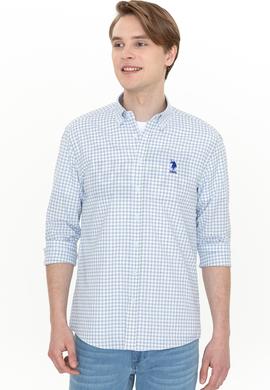 Erkek Yeşil Uzun Kollu Gömlek - 50251828007