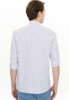 Erkek Bej Uzun Kollu Gömlek - 50251828047