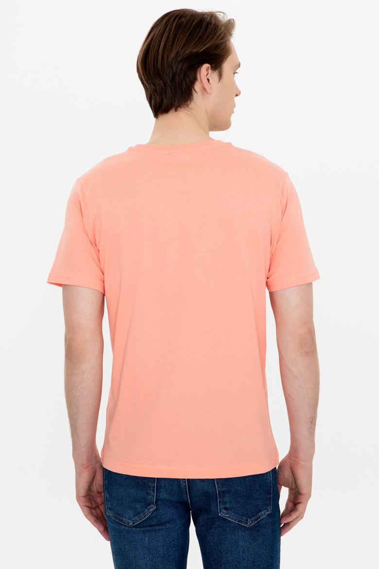 Erkek Somon Bisiklet Yaka Tişört - 50246117036