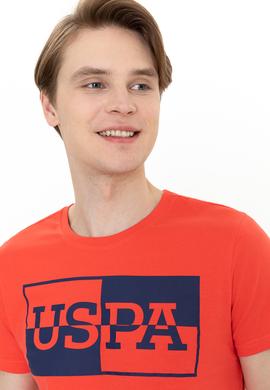 Erkek Kırmızı Bisiklet Yaka Tişört - 50247339183