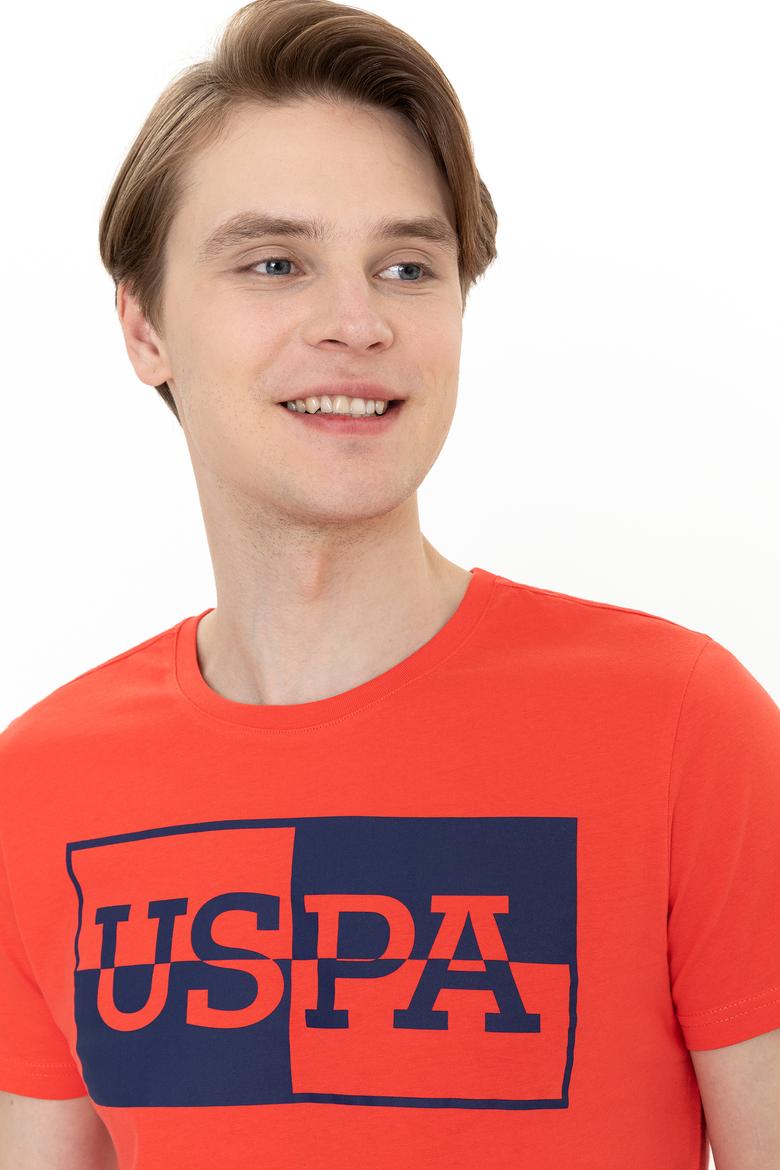 Erkek Kırmızı Bisiklet Yaka Tişört - 50247339183