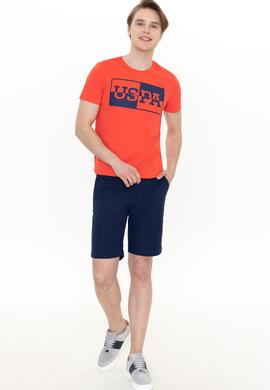 Erkek Kırmızı Bisiklet Yaka Tişört - 50247339183