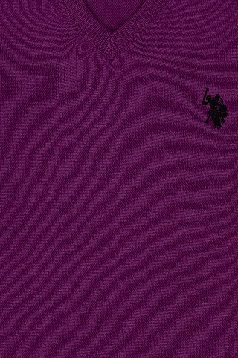 Kız Çocuk Menekşe Kazak