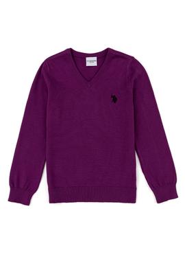 Kız Çocuk Menekşe Kazak - 50237168050