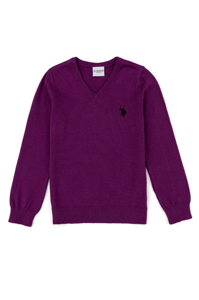 Kız Çocuk Menekşe Kazak