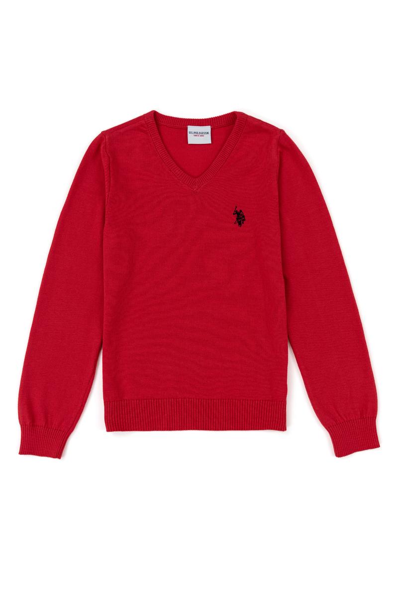 Kız Çocuk Fuşya Kazak