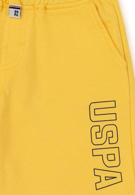 Çocuk Açık Sarı Örme Şort - 50248948043