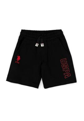 Çocuk Siyah Örme Şort - 50248948079