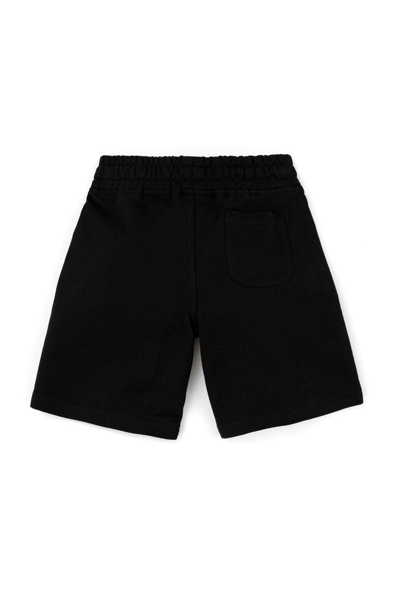 Çocuk Siyah Örme Şort - 50248948079