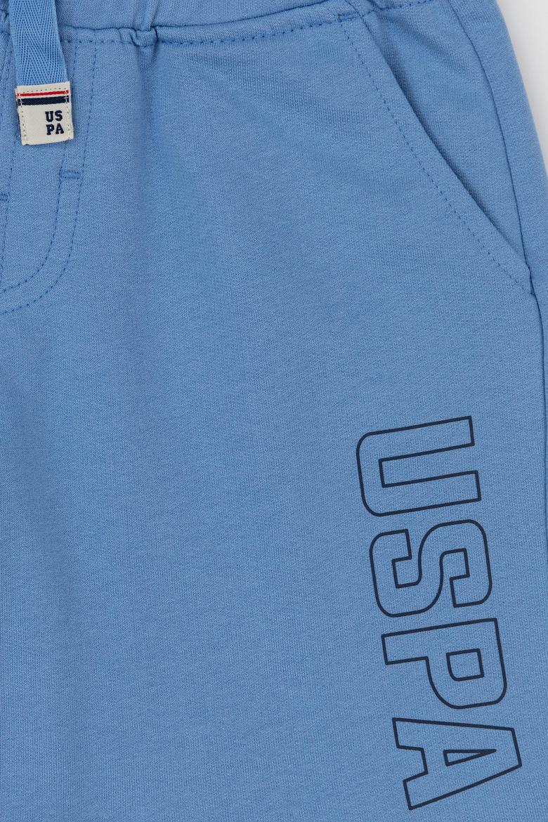 Çocuk Koyu Mavi Örme Şort - 50248948049