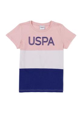 Çocuk Pudra Bisiklet Yaka Tişört - 50247344058