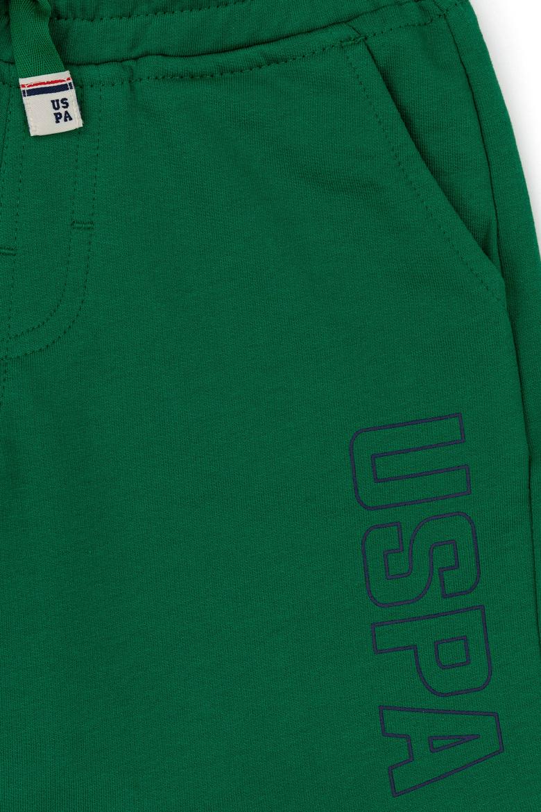 Çocuk Yeşil Örme Şort - 50248948104