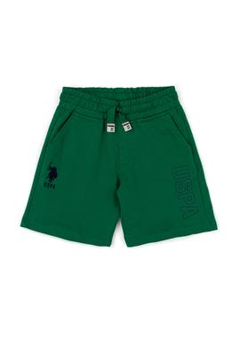 Çocuk Yeşil Örme Şort - 50248948104