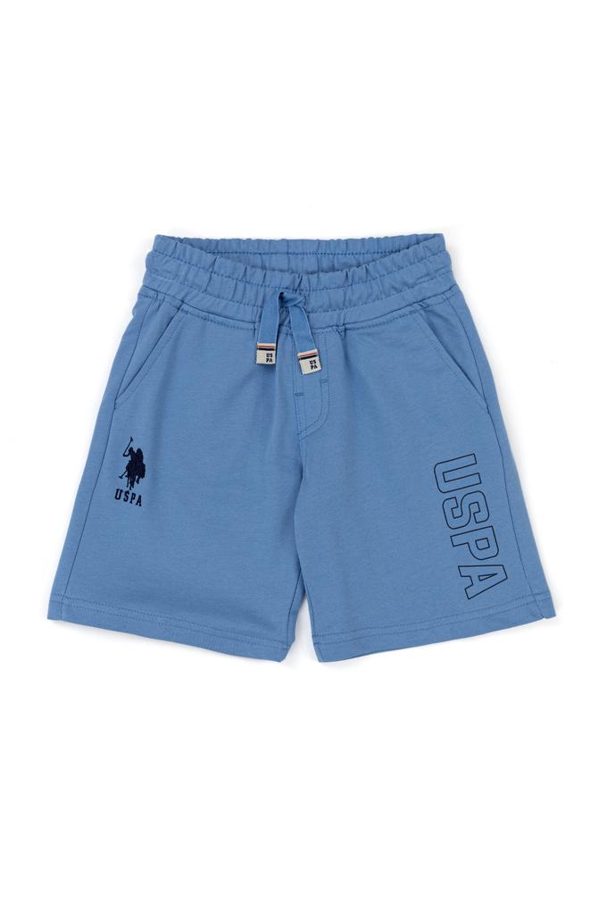 Çocuk Koyu Mavi Örme Şort