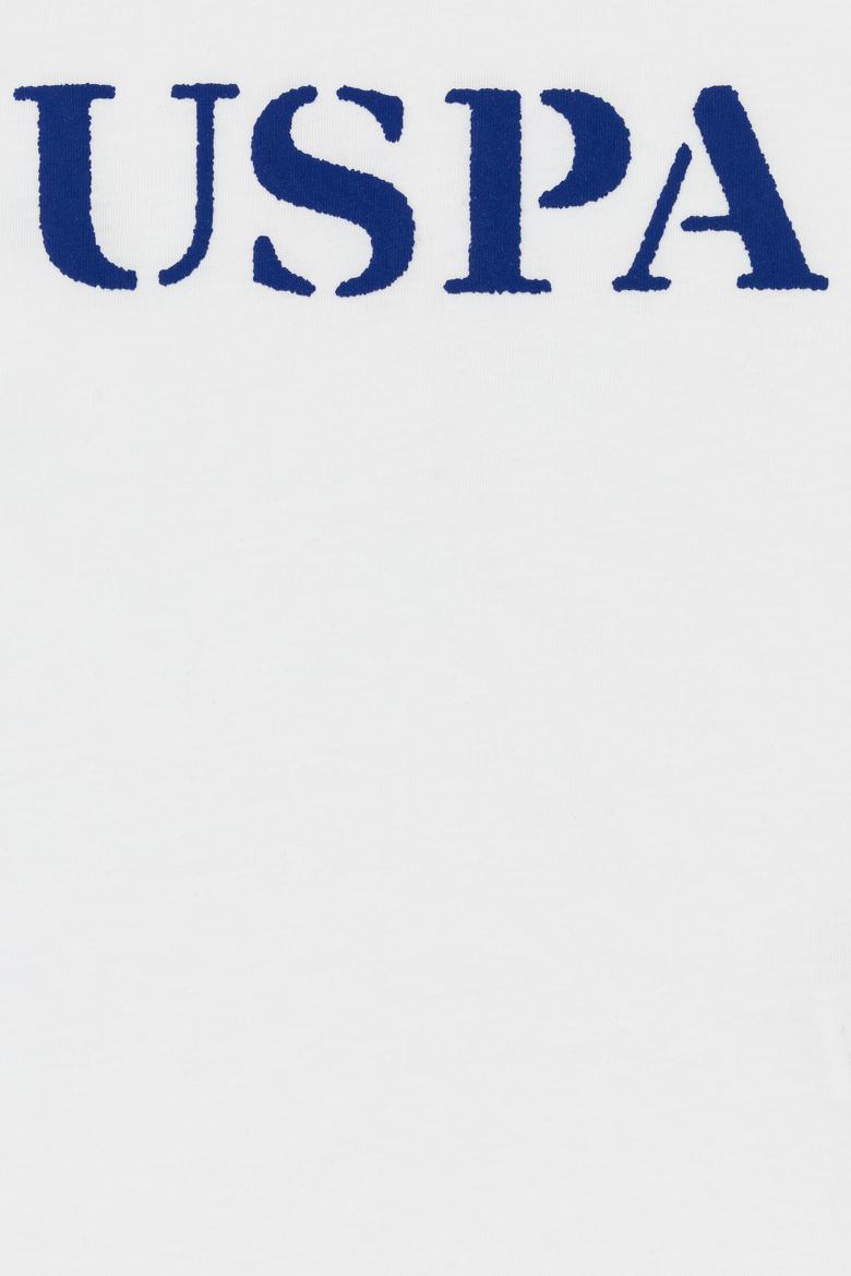 Erkek Çocuk Beyaz Bisiklet Yaka Tişört - 50251777027