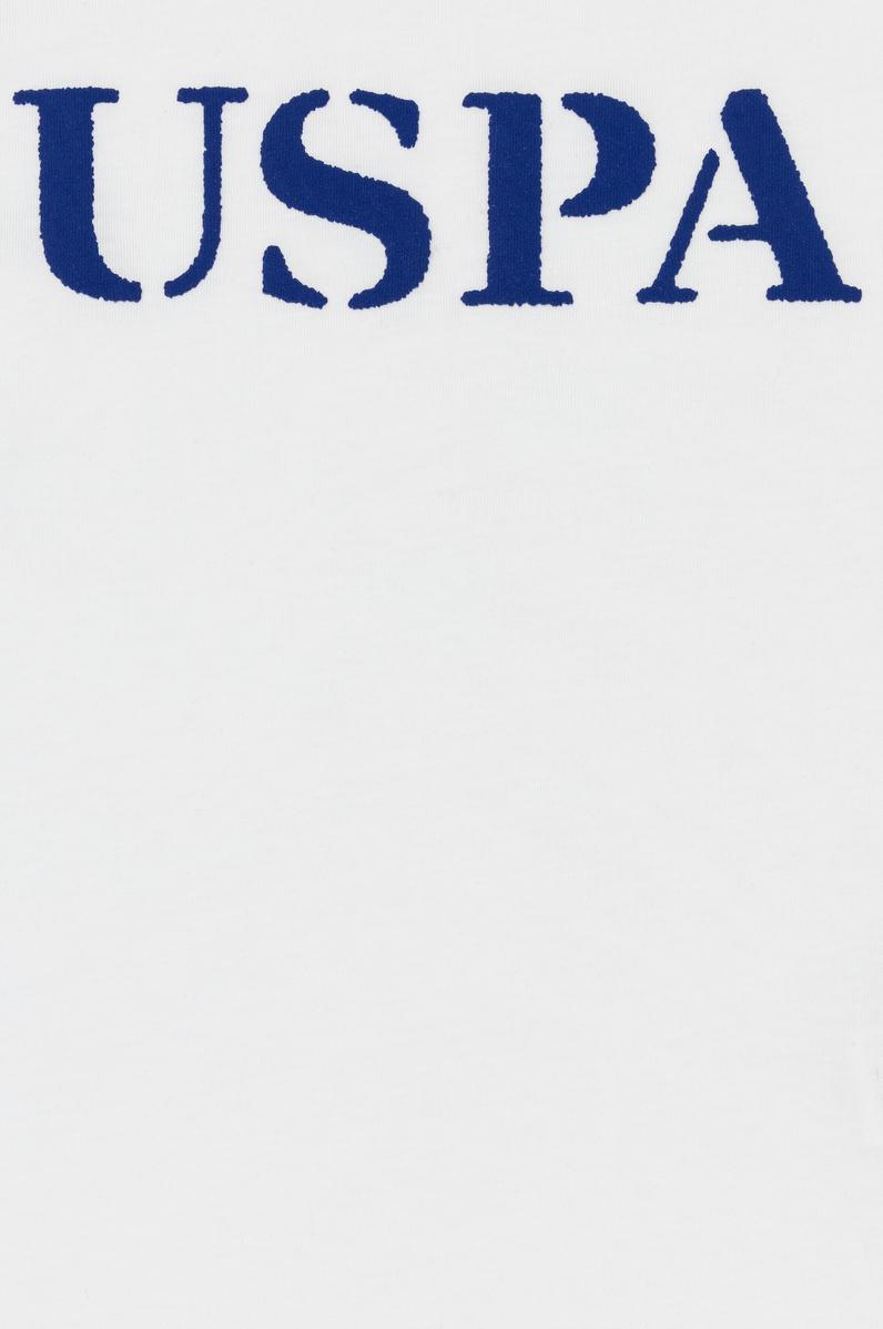 Çocuk Beyaz Bisiklet Yaka Tişört