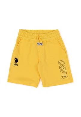 Çocuk Açık Sarı Örme Şort - 50248948043