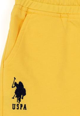 Çocuk Açık Sarı Örme Şort - 50248948043