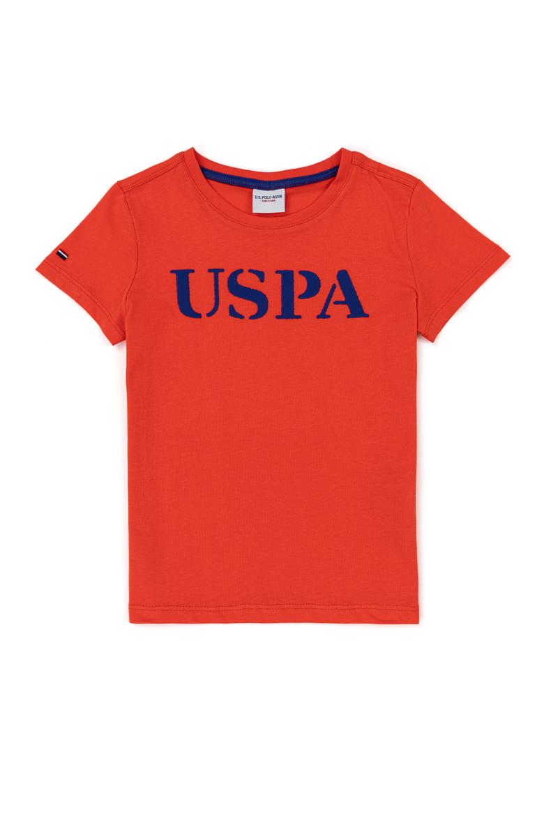 Çocuk Kırmızı Bisiklet Yaka Tişört - 50248206103