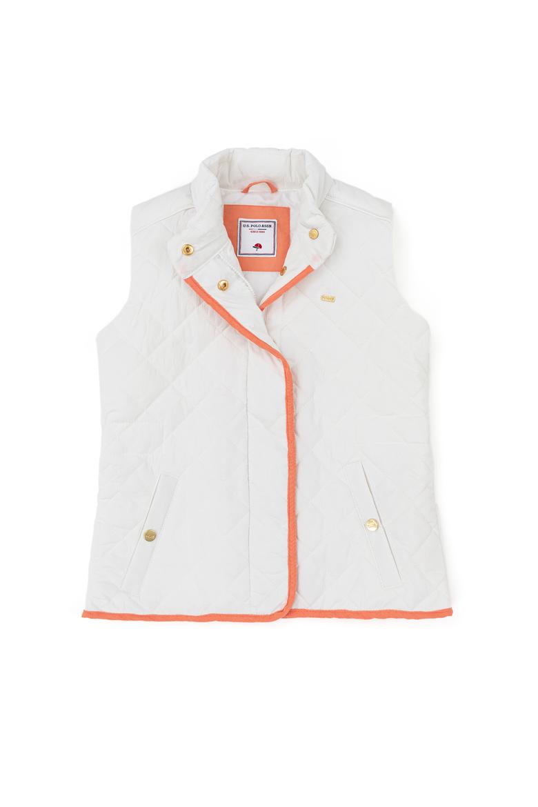 Kız Çocuk Ekru Yelek